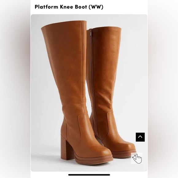 Torrid Platform Knee High Boot - Picture 2 of 8